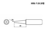 HAKKO Soldering Tips 900L-T-2B, Tip for the 900L/908, 934